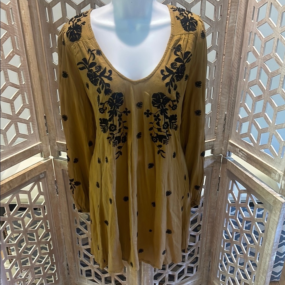 Free People Sweet Tennessee Mini Swing Dress - Picture 4 of 14